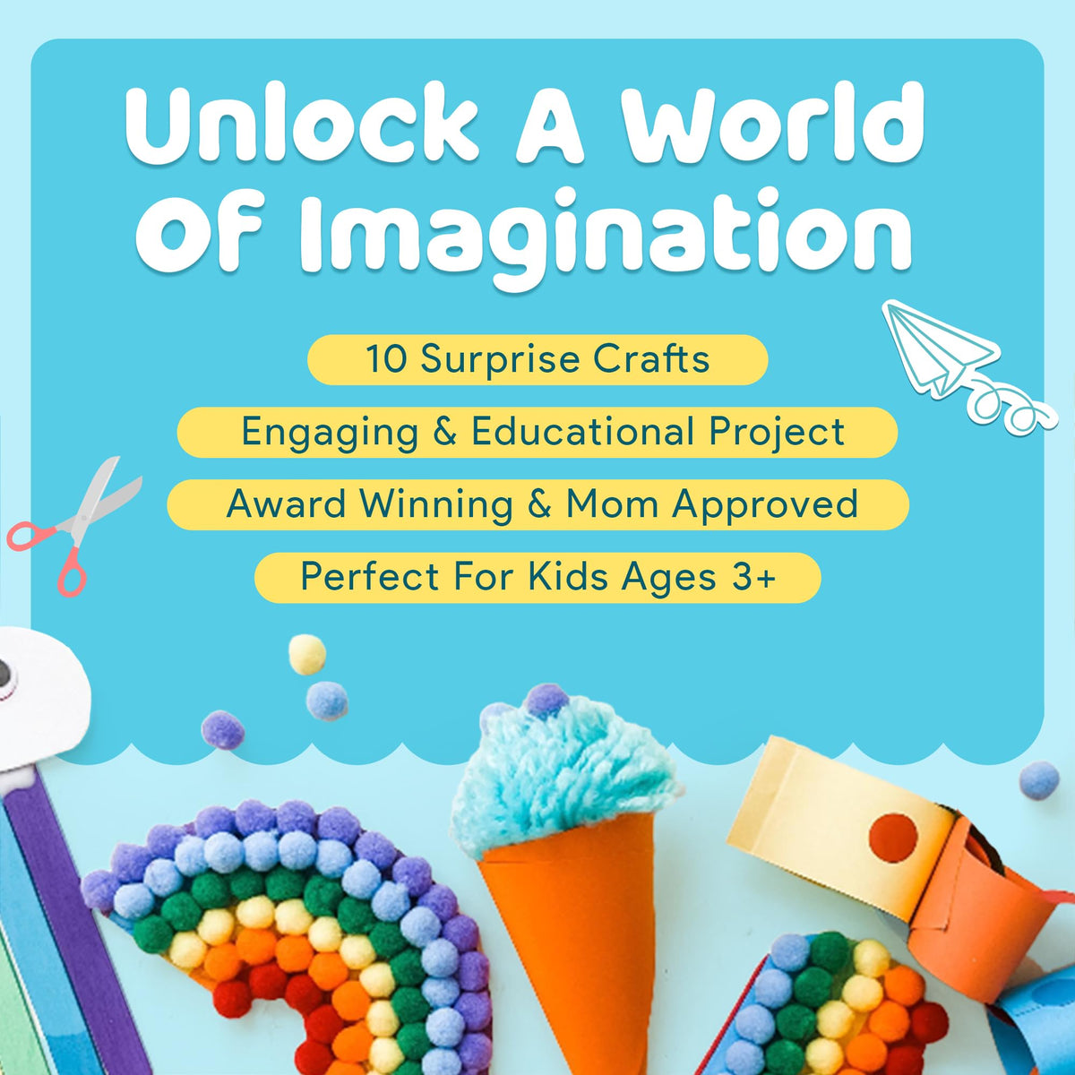Mumaloo pre-packed slots showing quick, organized creativity for kids