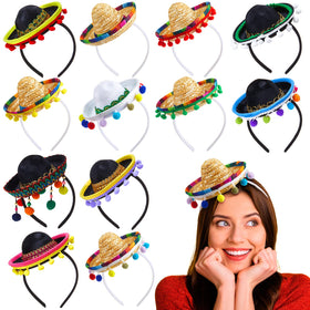 Mumufy sombrero headband classic 6in design for festive gatherings and photos.