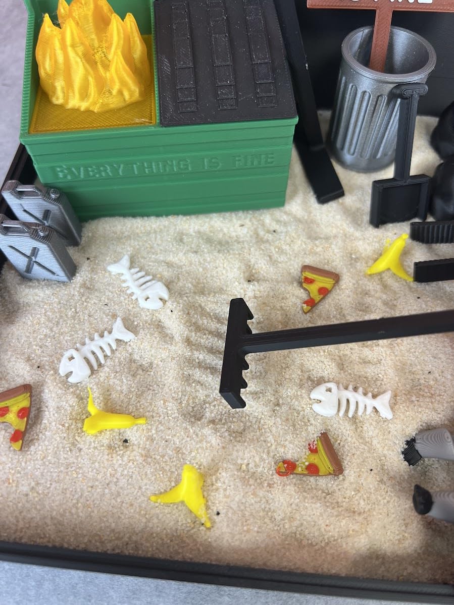 MunnyGrubbers zen garden on desk offers fidget-friendly stress release