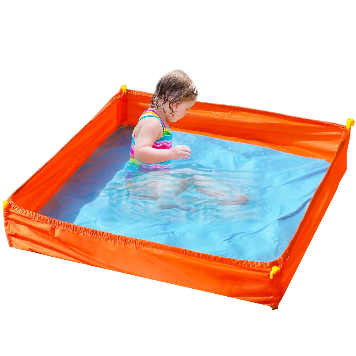 MUOUAKATE beach puddle setup on sand for quick, stable play