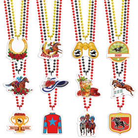 MUOUAKATE derby necklaces set featuring 24 pieces for festive party styling