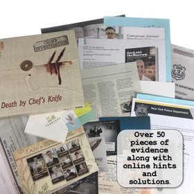 Murder Mystery Party evidence photo 7 shows object details for analysis