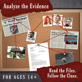 Underwood Cellars crime scene photo emphasizes realistic investigative detail.