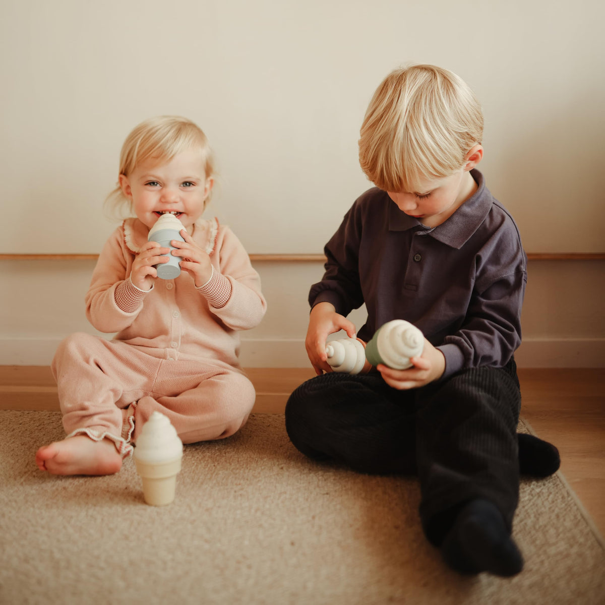Mushie mold-free design with silicone pieces for easy cleanup