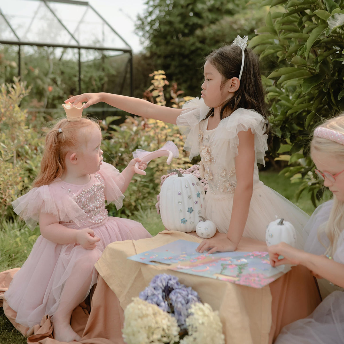 Mushie Princess Bath Toys Pack Four, perfect for sharing.