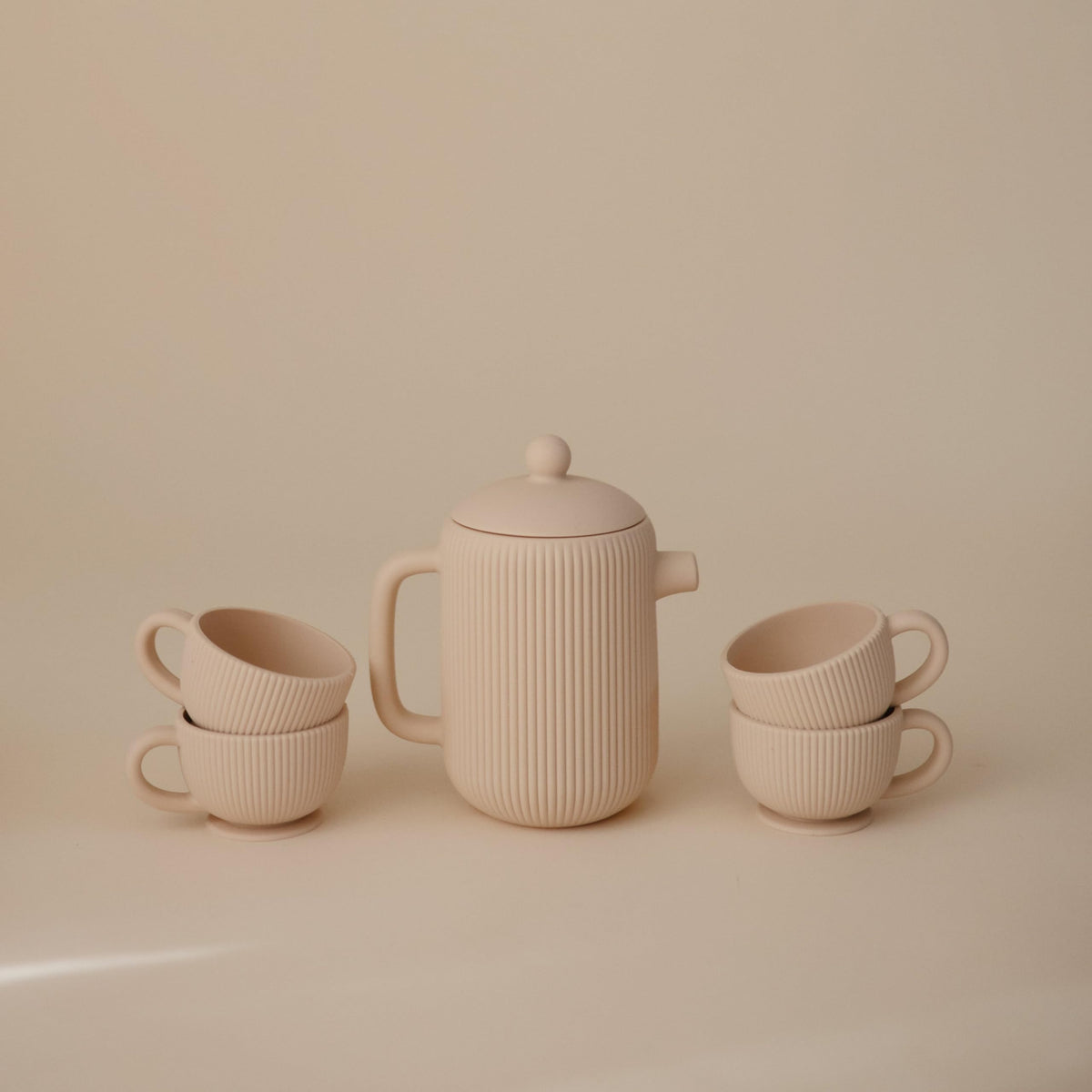Mushie tea cups image showing easy-to-grip cups for tiny hands