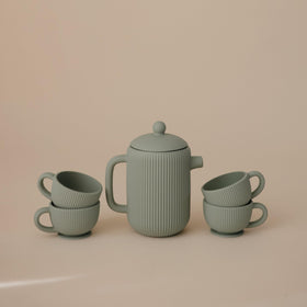Mushie teacup 1 soft grip silicone for little hands