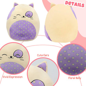 Mushymallow giant cat pillow ready for relaxing cuddles and naps