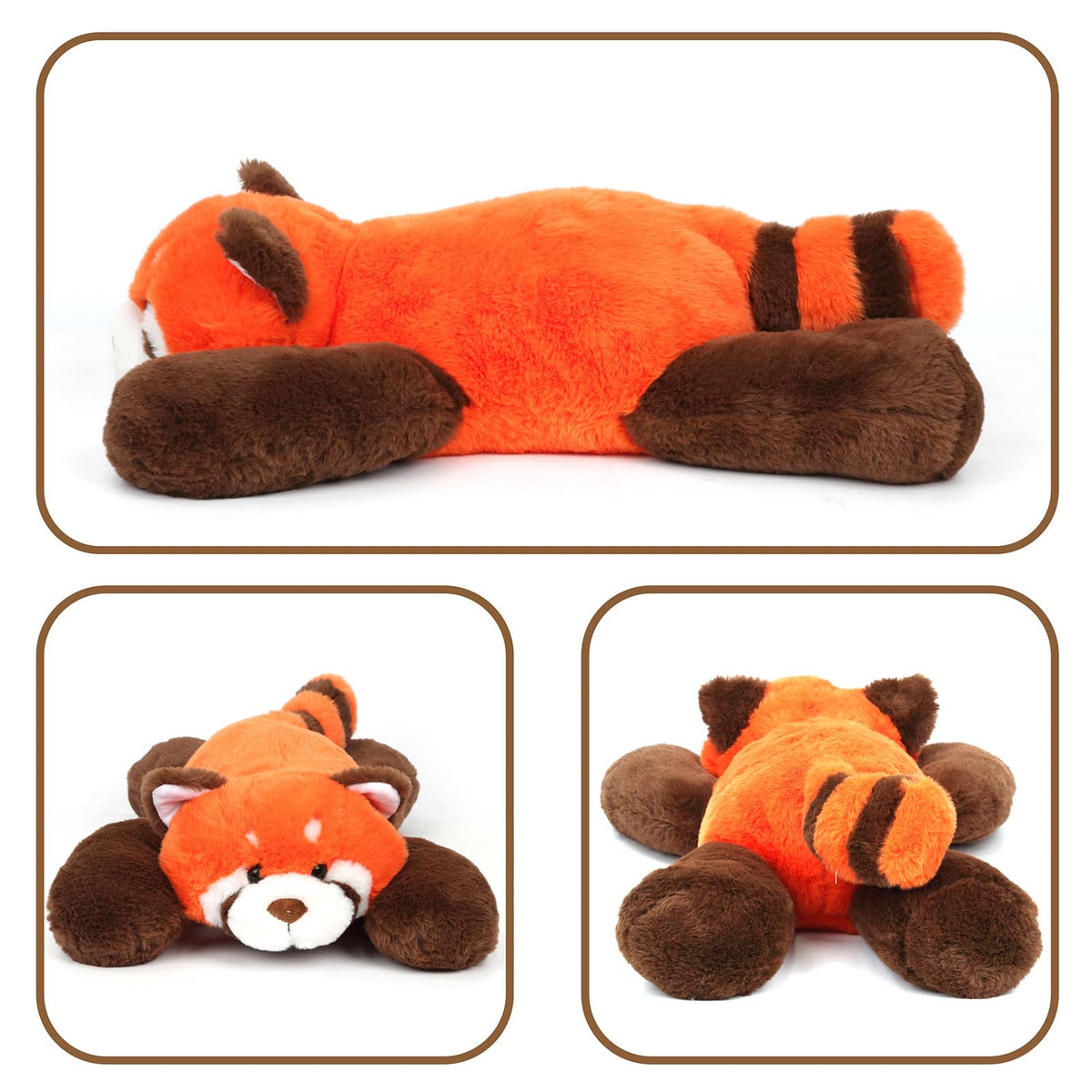 Mushymallow gift-ready red panda plush perfect for birthdays.