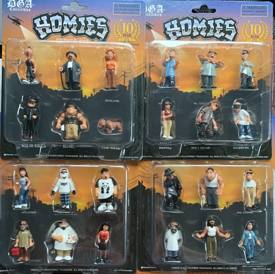 Music Boxing Machine Homies figures 1.75 inch Series 13 set, ideal for display and collection