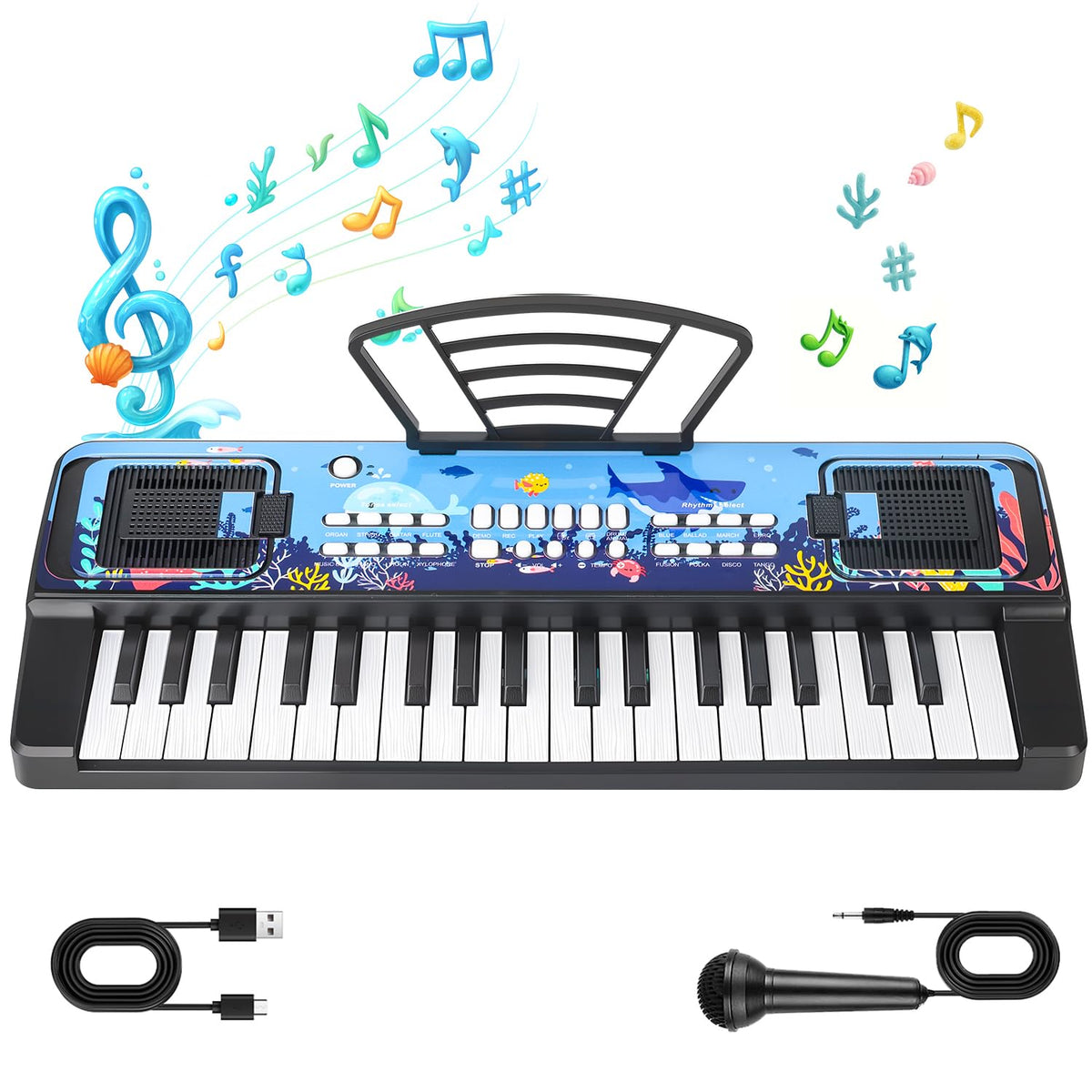 MusicForset ideal gift for birthdays and holidays for young players.