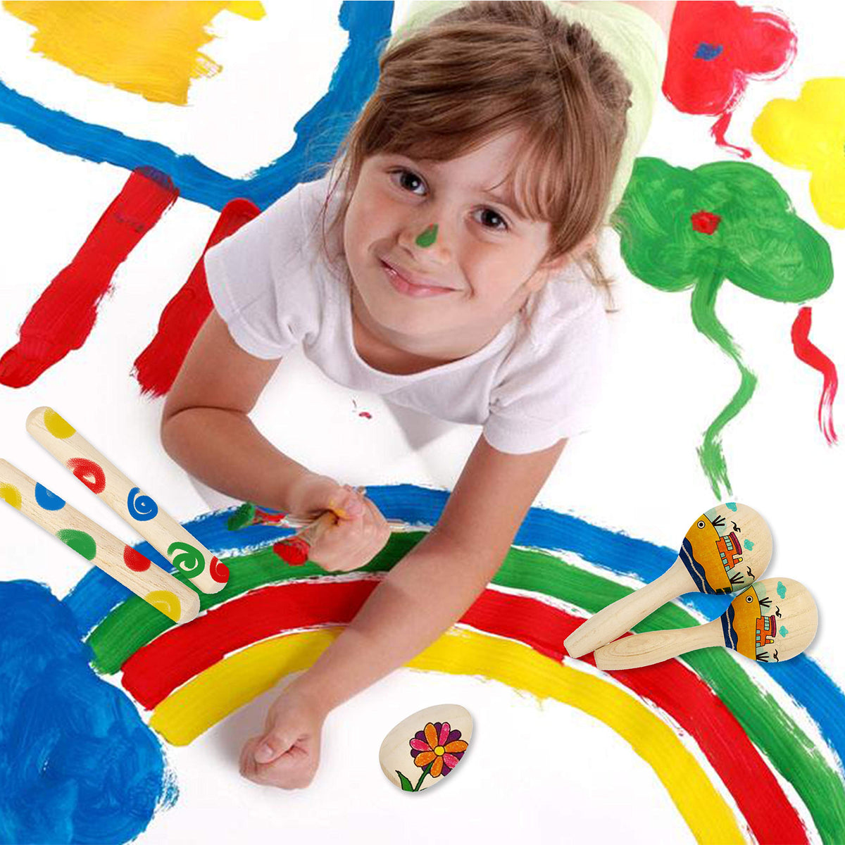 MusicCube shake eggs for toddler musical play supporting sensory development