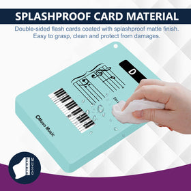 MUSO splash-proof flash cards coated for durable daily use