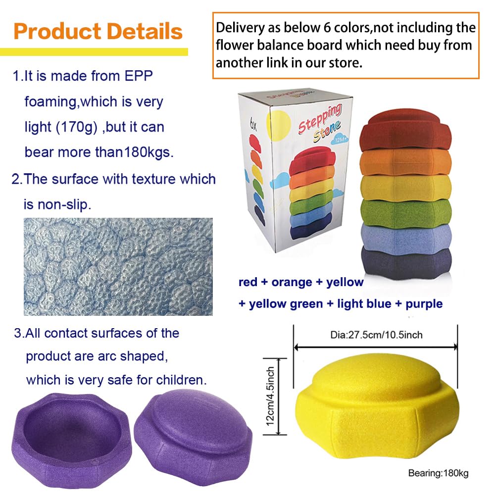 Mutasui stackable blocks in bright colors encourage imaginative play and cognitive skills.