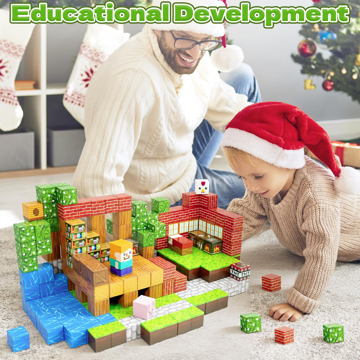MUUHU blocks ideal for classroom centers and collaborative building activities