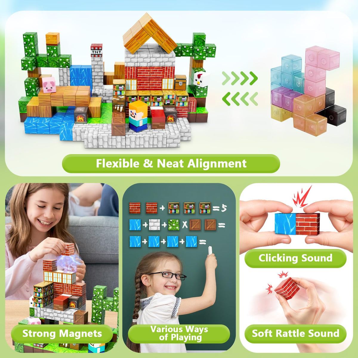 MUUHU blocks make a thoughtful gift for ages 3–10, family play