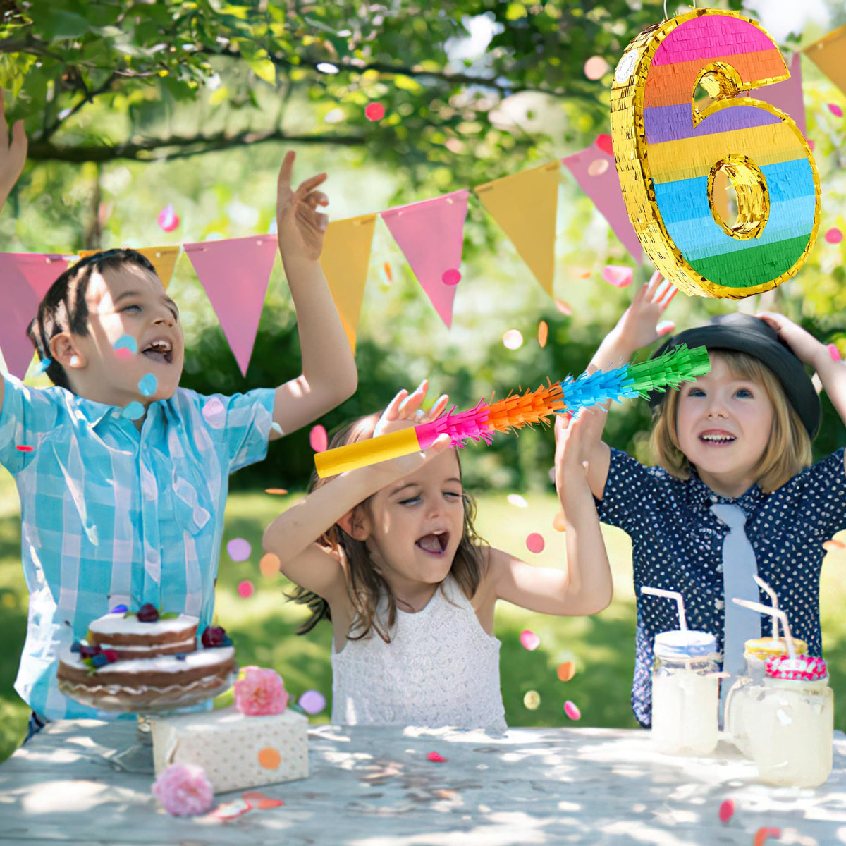 MUWOOB Confetti 30g for festive inside-the-pinata reveal
