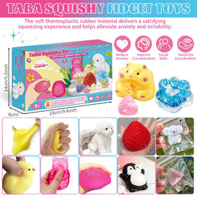 Muxiziu Taba Squishies Kit cat paw squishy for tactile fun and focus