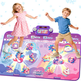 MUZREES Unicorn LED Lights dance mat for magical kid-friendly play sessions