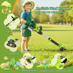 MUZREES Upgraded Kids Tool Set hat focus helps complete authentic costume play sessions