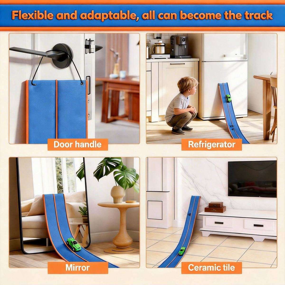 Mvishev DIY-style track sparks creativity and imaginative play