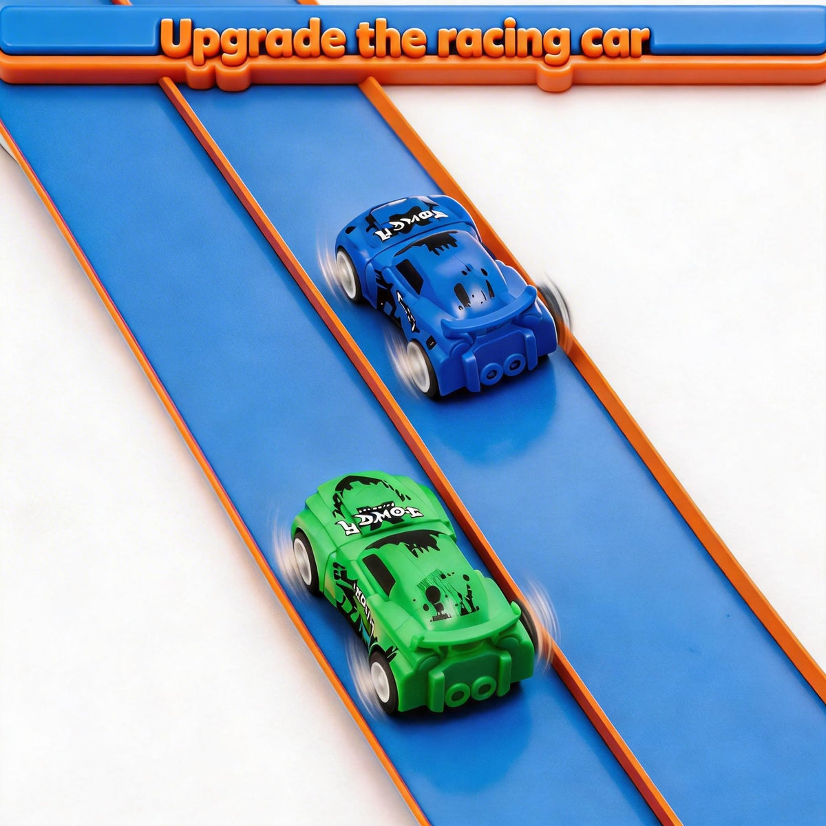 Mvishev track on smooth surface supports portable, anytime racing