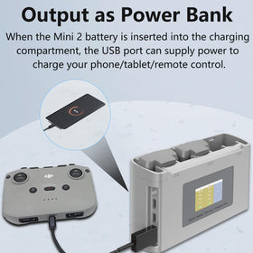 MVMOD charging kit provides clear port-status details and quick reference during shoots