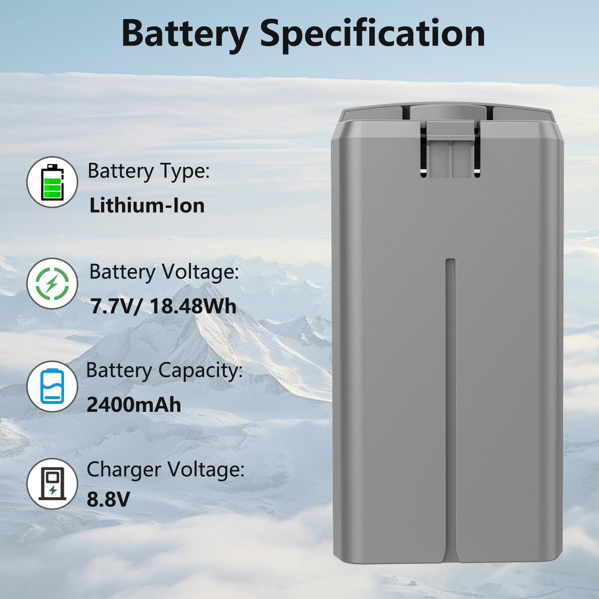 MVMOD compatibility with DJI Mini series supports flexible power options