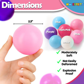 MW SPORTS BPA- and phthalate-free balls for safer play.
