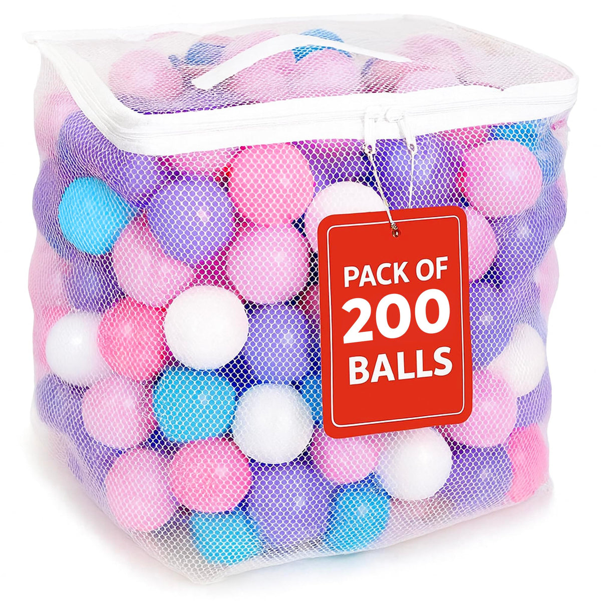 MW SPORTS pastel play balls brighten a ball pit for imaginative play.