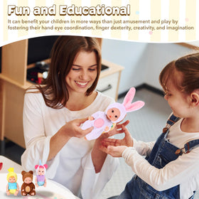 MXSYSHYJ compact dolls travel-friendly size for on-the-go play