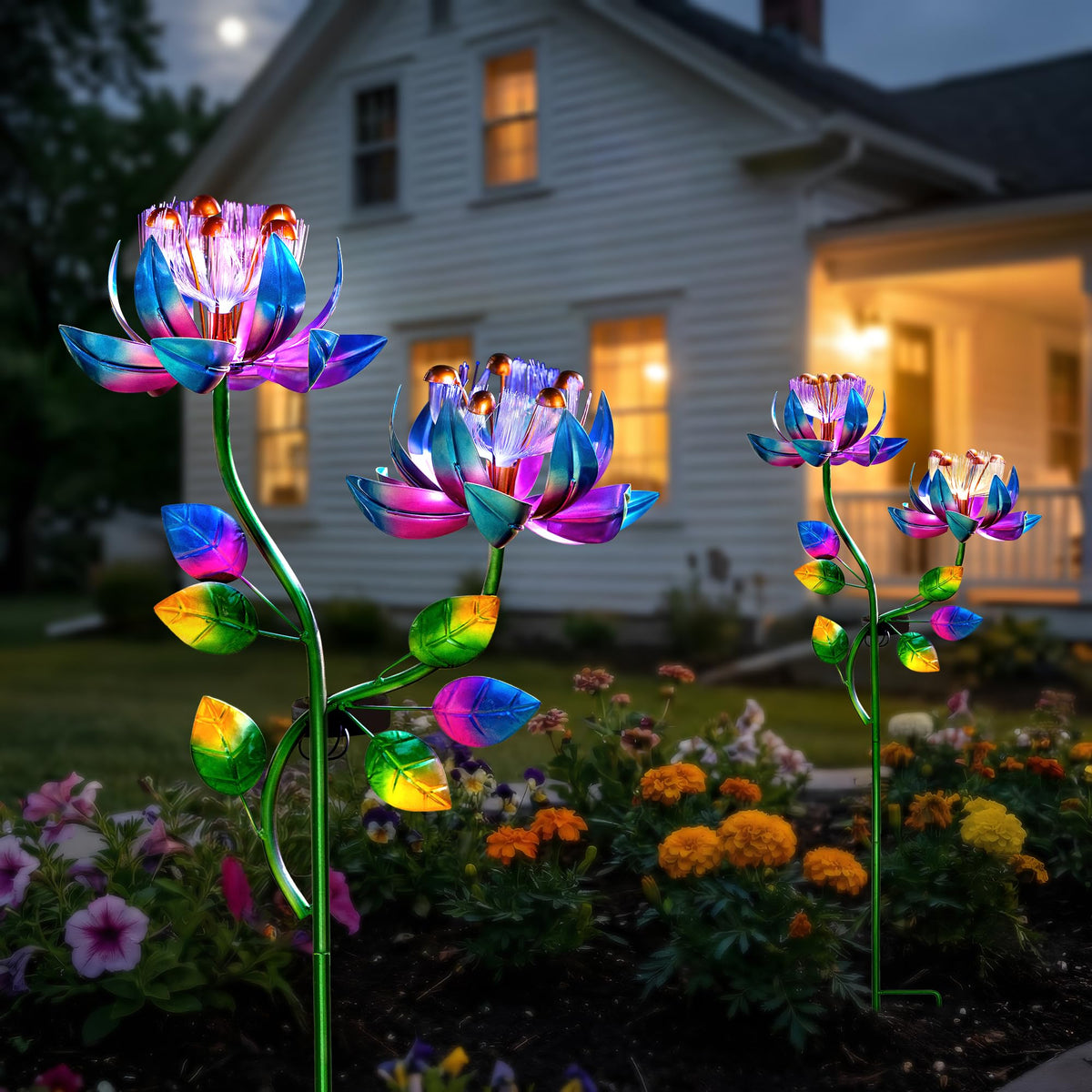 MXwcy garden wind art enhances curb appeal in outdoor spaces