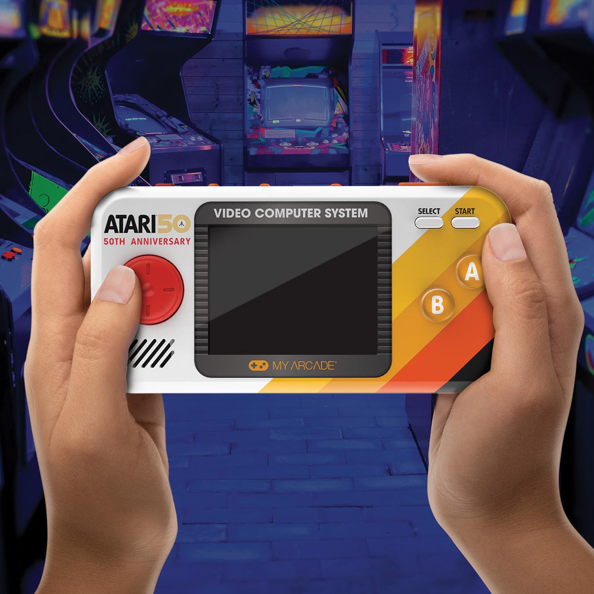 My Arcade Atari Pocket Player Pro controls enable precise retro gameplay