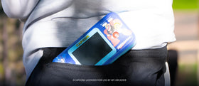 My Arcade Megaman Pocket Player Pro compact display delivers vivid retro visuals.
