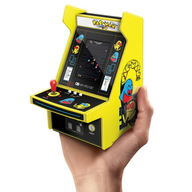 My Arcade Pac-Man Micro Player Pro display offers retro visuals and crisp pixels.