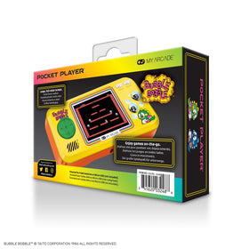 My Arcade Pocket Player collectible artwork on the shell
