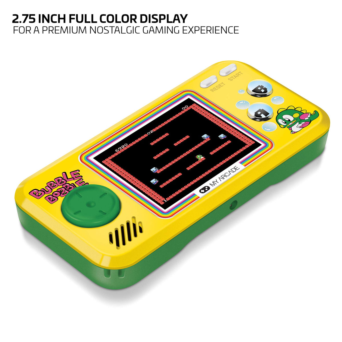 My Arcade Pocket Player lightweight ergonomic design for comfortable grip