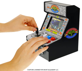 My Arcade Street Fighter II CE power options via micro-USB or batteries