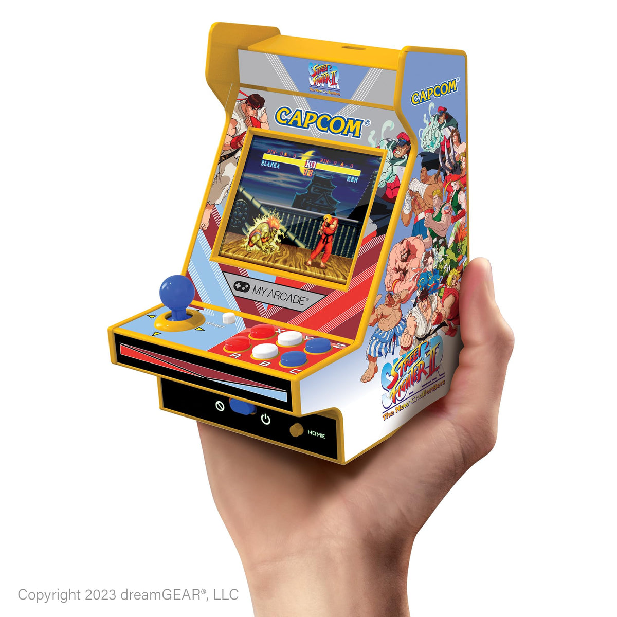 My Arcade Street Fighter II Nano Player Pro collectors item on shelf appeal