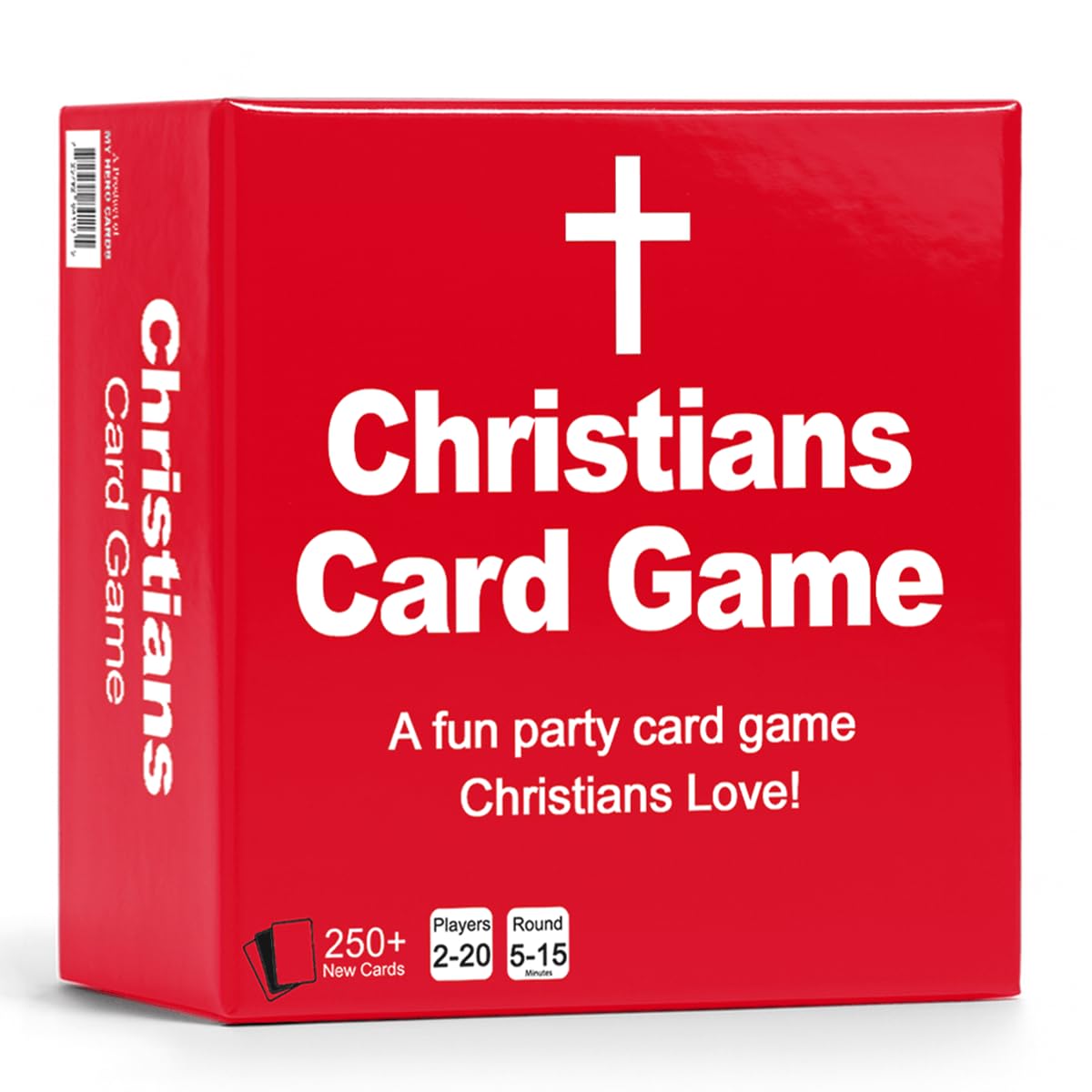 MY HERO CARDS Christian card game deck for lively family and youth group nights.