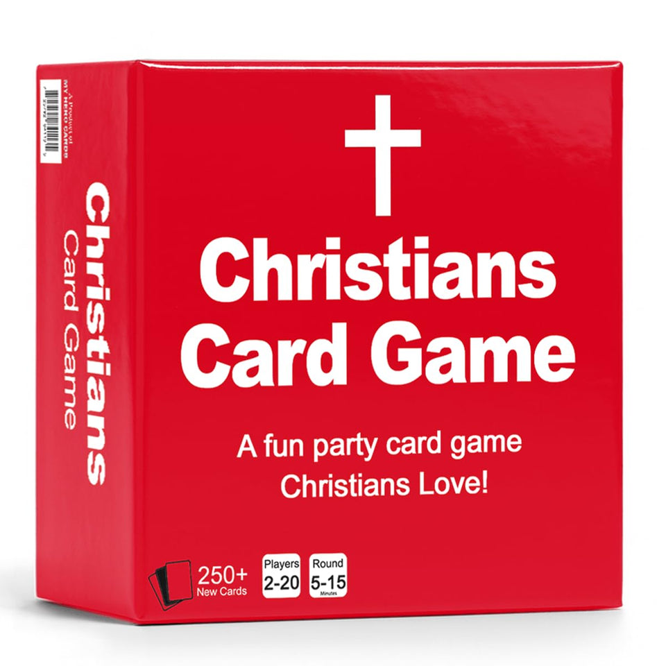 MY HERO CARDS Christian card game deck for lively family and youth group nights.