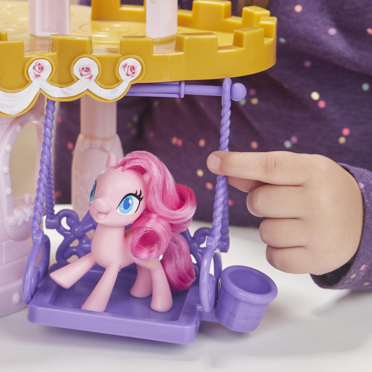 Two-floor My Little Pony Friendship Castle for expansive play scenarios