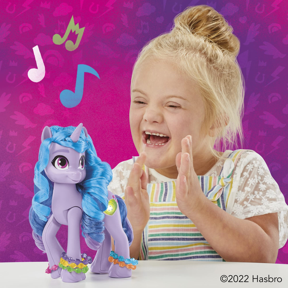 Includes six friendship bracelets and a comb for grooming and accessorizing