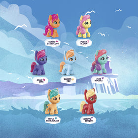 My Little Pony Jazz Hooves mini-figure for dynamic friendships and adventures.