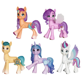 My Little Pony Sunny Starscout figure with Cutie Mark charm for imaginative play.