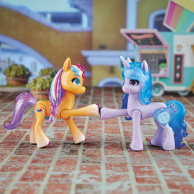 My Little Pony Zipp Storm figure with Cutie Mark charm for action-packed stories.