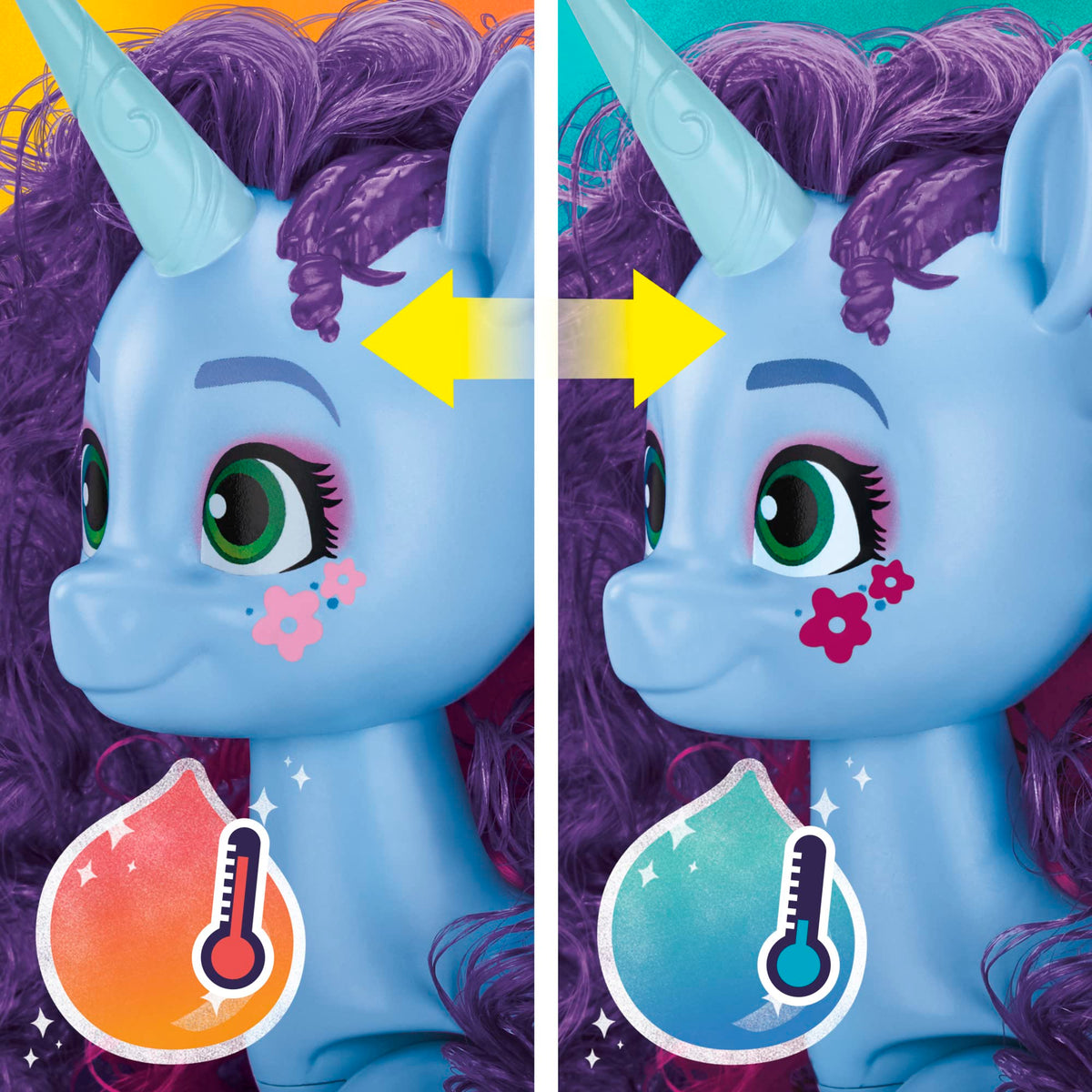 Misty Brightdawn comb and brush for quick styling sessions