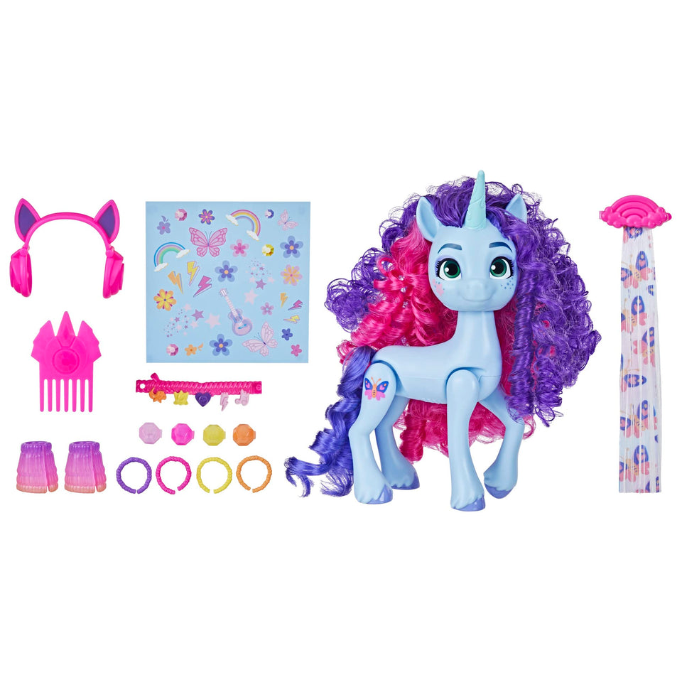 My Little Pony Misty Brightdawn hair extension for stylish festival-ready looks