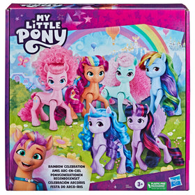 My Little Pony Rainbow Celebration Izzy Moonbow figure adds colorful storytelling