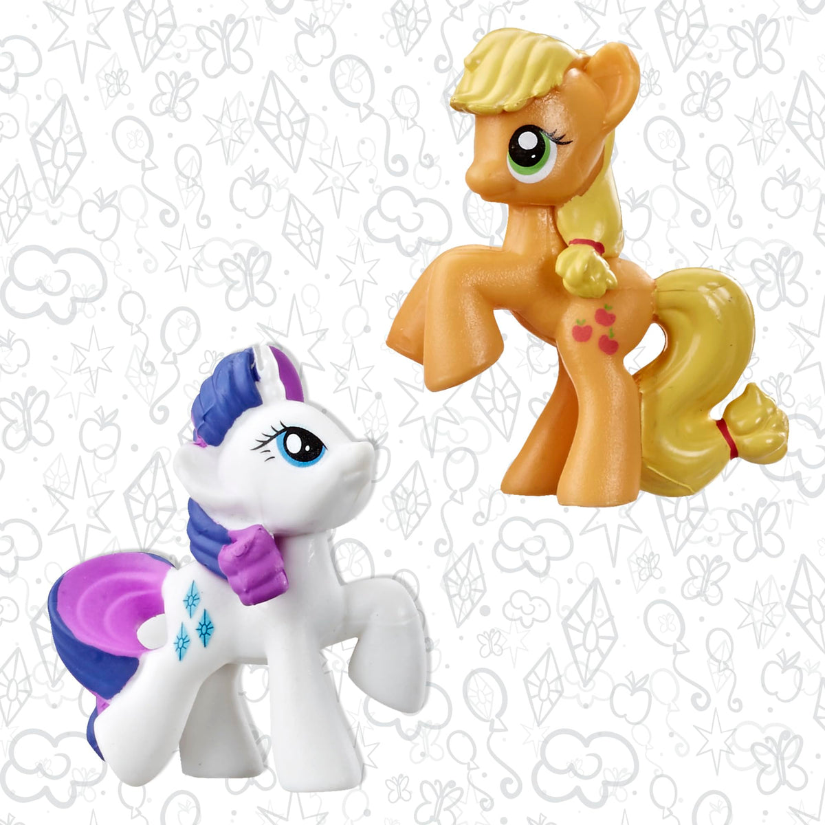My Little Pony Rainbow Equestria Favorites Applejack figure for adventurous pretend play and display